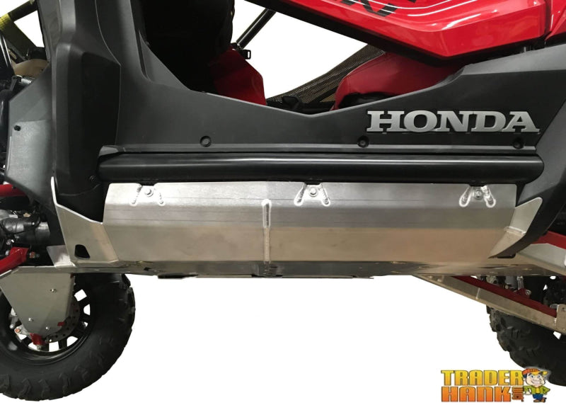 Honda Talon 1000X Ricochet 10-Piece Complete Skid Plate Set in Aluminum or 1/2 UHMW | Ricochet Skid Plates - Free Shipping