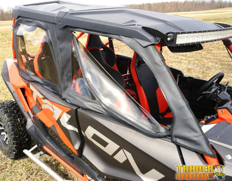 Honda Talon 4-Seater Soft Door Rear Window Combo | UTV ACCESSORIES - Free shipping