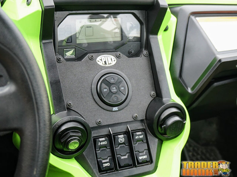 HONDA TALON DASH MOUNT STEREO PLATE-LARGE (66mm) | UTV ACCESSORIES - Free shipping