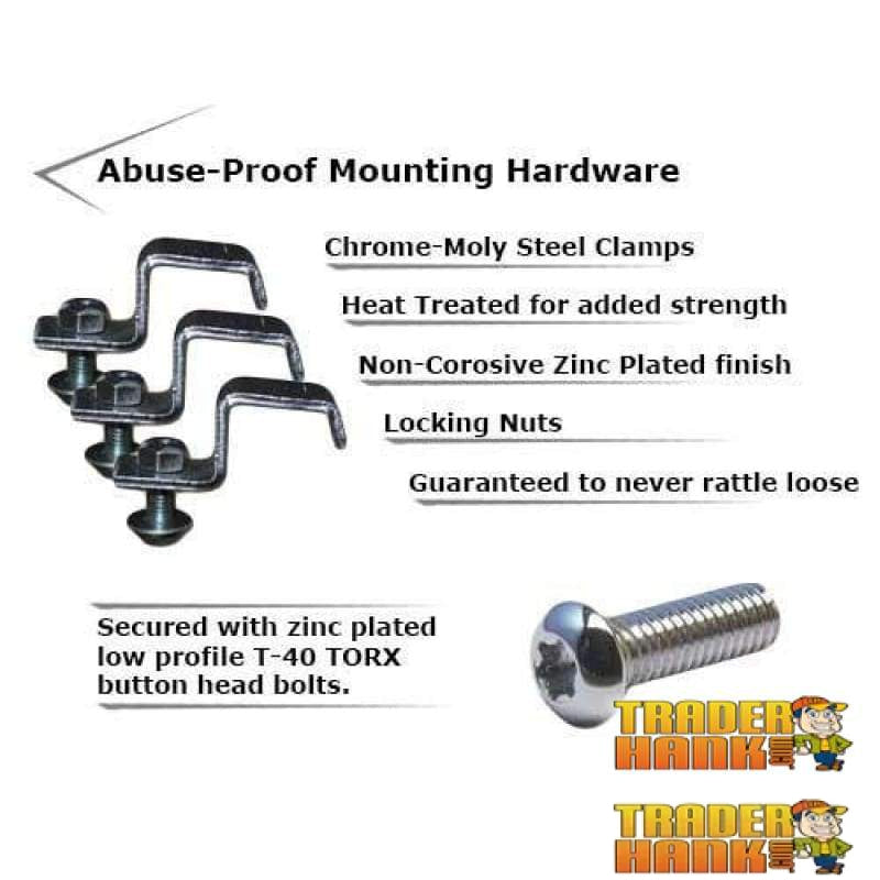 Honda TRX250 Fourtrax Recon Ricochet Full Frame Skid Plate | Ricochet Skid Plates - Free Shipping