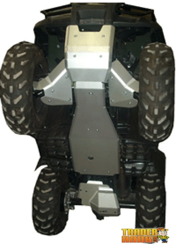 Honda TRX350 & TRX400 Fourtrax Rancher Ricochet 5-Piece Complete Aluminum Skid Plate Set | Ricochet Skid Plates - Free Shipping