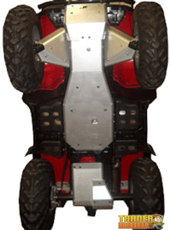 Honda TRX400 & TRX450 Fourtrax Foreman Ricochet 5-Piece Complete Aluminum Skid Plate Set | Ricochet Skid Plates - Free Shipping