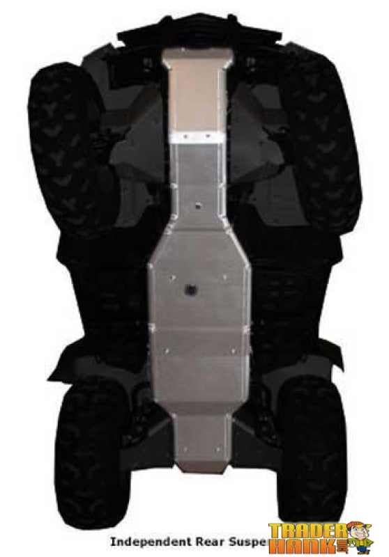 Honda TRX420 FourTrax Rancher (I.R.S) Ricochet 3-Piece Full Frame Skid Plate Set | Ricochet Skid Plates - Free Shipping