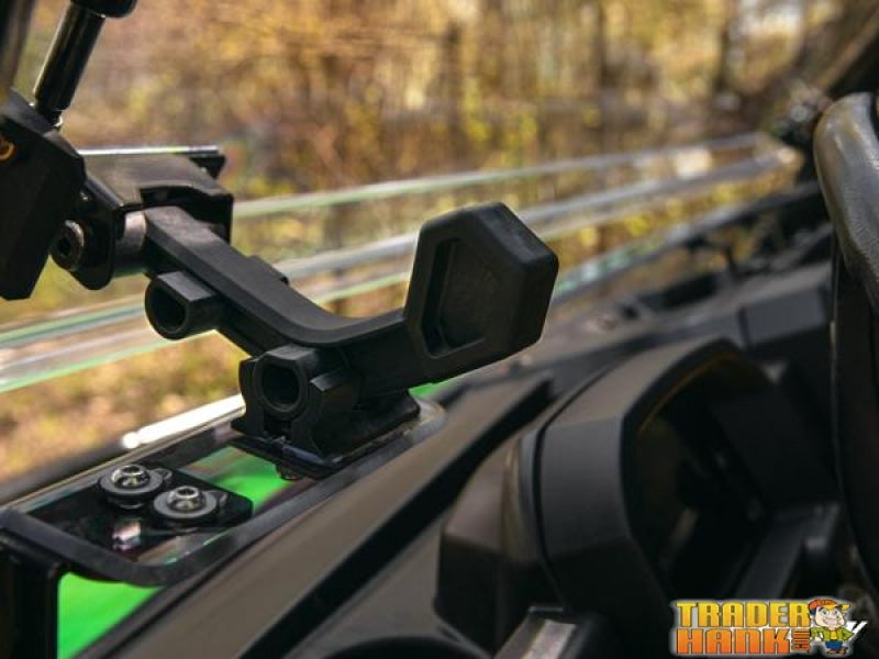 John Deere Gator XUV 835 Scratch-Resistant Flip Windshield | SUPER ATV WINDSHIELDS - Free shipping