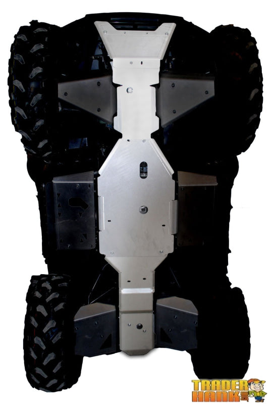 Kawasaki Brute Force 650 (I.R.S) Ricochet 3-Piece Full Frame Aluminum Skid Plate Set | Ricochet Skid Plates - Free Shipping