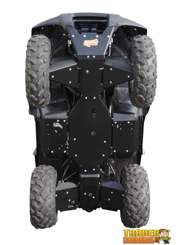 Kawasaki Brute Force 650 (I.R.S) Ricochet 3-Piece Full Frame Aluminum Skid Plate Set | Ricochet Skid Plates - Free Shipping