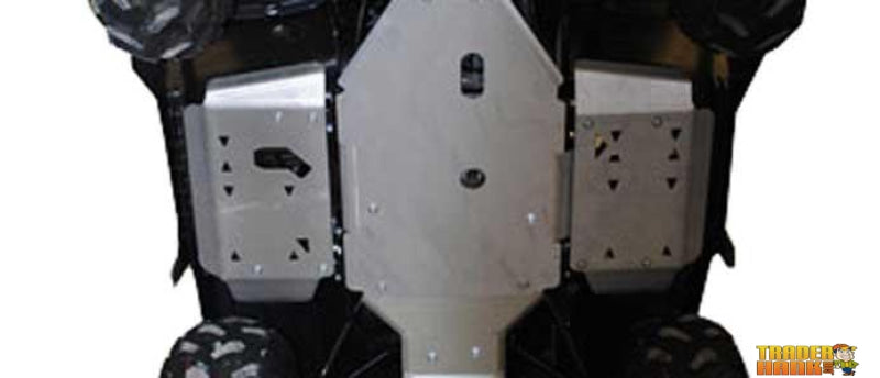 Kawasaki Brute Force 750 Ricochet 2-Piece Aluminum Floorboard Skid Plates | Ricochet Skid Plates - Free Shipping