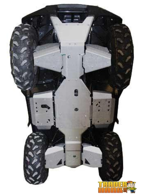 Kawasaki Brute Force 750 Ricochet 9-Piece Complete Aluminum Skid Plate Set | Ricochet Skid Plates - Free Shipping