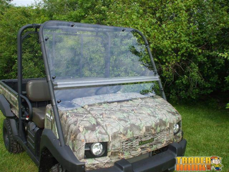 Kawasaki Mule 4010 Hard Coat Flip Up Windshield | UTV ACCESSORIES - Free shipping