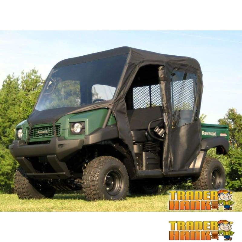 Kawasaki Mule 4010 Trans Full Cab Enclosure With Vinyl Windshield | Utv Accessories - Free Shipping