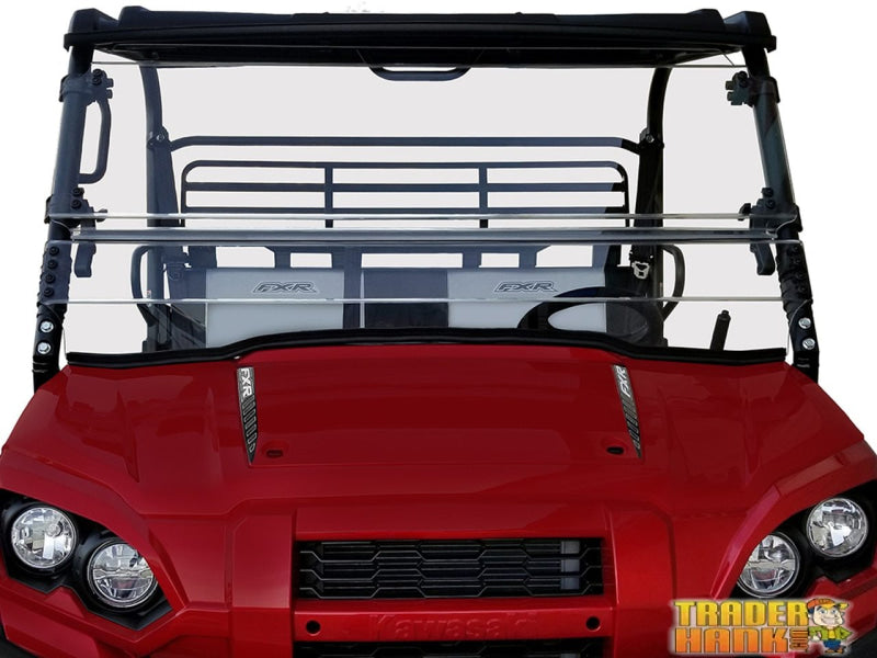 Kawasaki Mule Pro-FXR Scratch Resistant Full Tilting Windshield | UTV ACCESSORIES - Free shipping