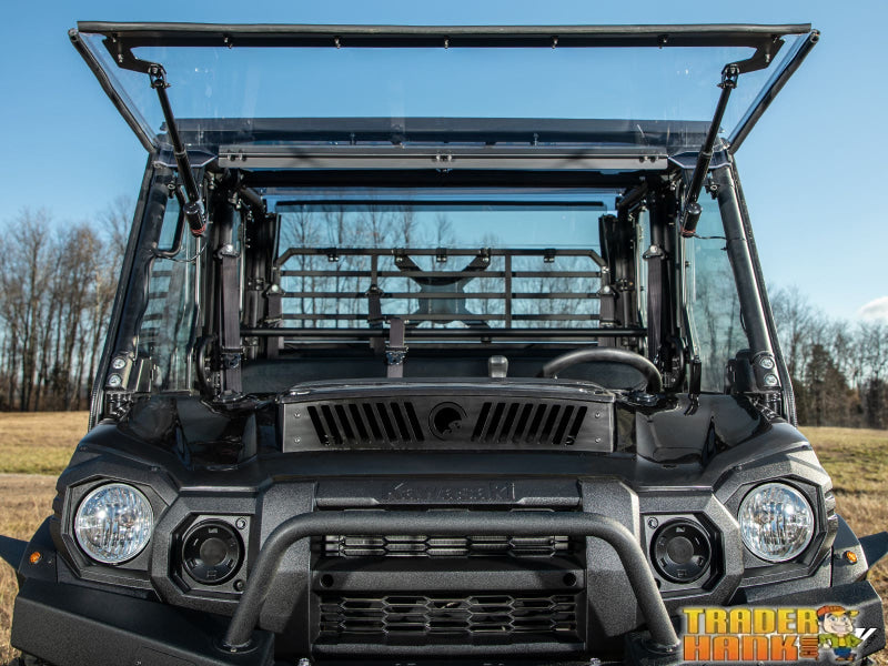 Kawasaki Mule Pro MaxDrive Power Flip Windshield | UTV Accessories - Free shipping
