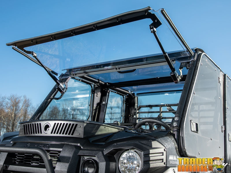 Kawasaki Mule Pro MaxDrive Power Flip Windshield | UTV Accessories - Free shipping