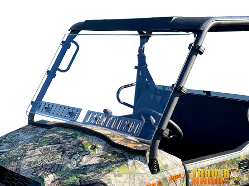 Kawasaki Mule Pro-MX Dual Vented Scratch Resistant Windshield | UTV ACCESSORIES - Free shipping