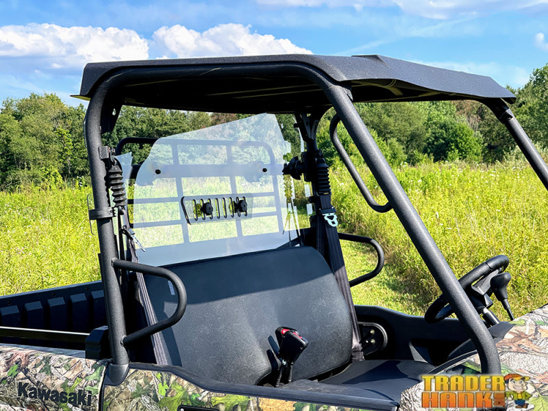 Kawasaki Mule Pro-MX Rear Vented Windshield - GP | UTV ACCESSORIES - Free shipping