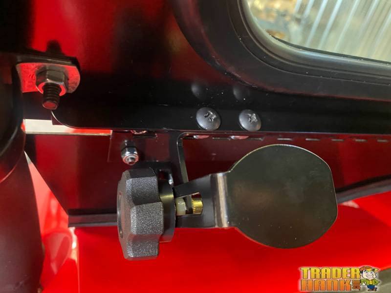 Kawasaki MULE PRO-MX Vented Glass Windshield | UTV Accessories - Free shipping