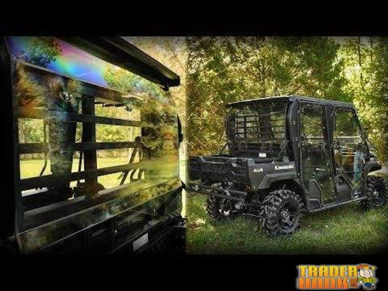 Kawasaki Mule Pro Rear Windshield | SUPER ATV WINDSHIELDS - Free Shipping