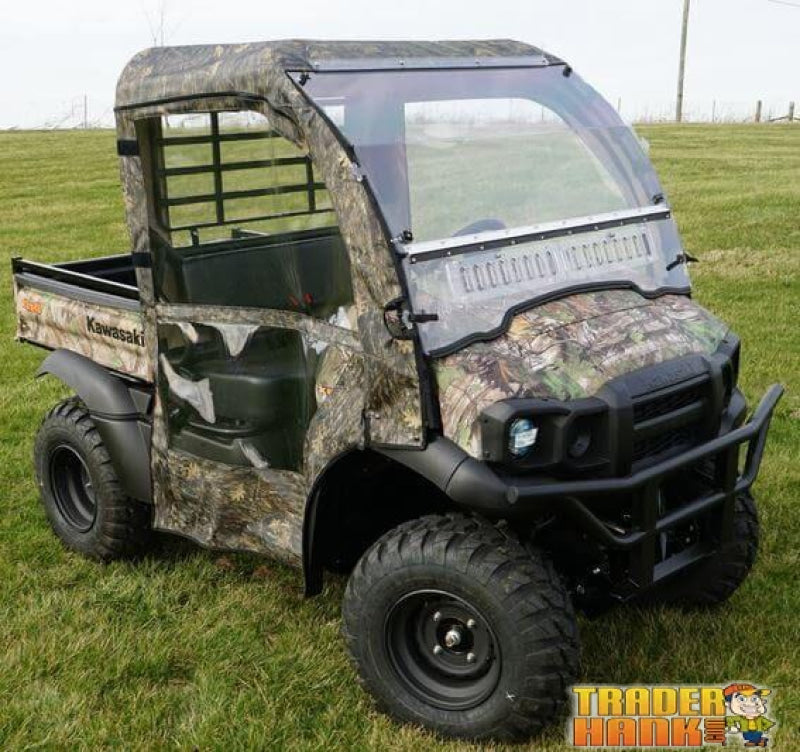 Kawasaki Mule SX Full Cab Enclosure with Aero-Vent Windshield | UTV ACCESSORIES - Free shipping