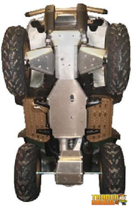 Kawasaki Prairie 650 Ricochet 4-Piece Complete Aluminum Skid Plate Set | Ricochet Skid Plates - Free Shipping