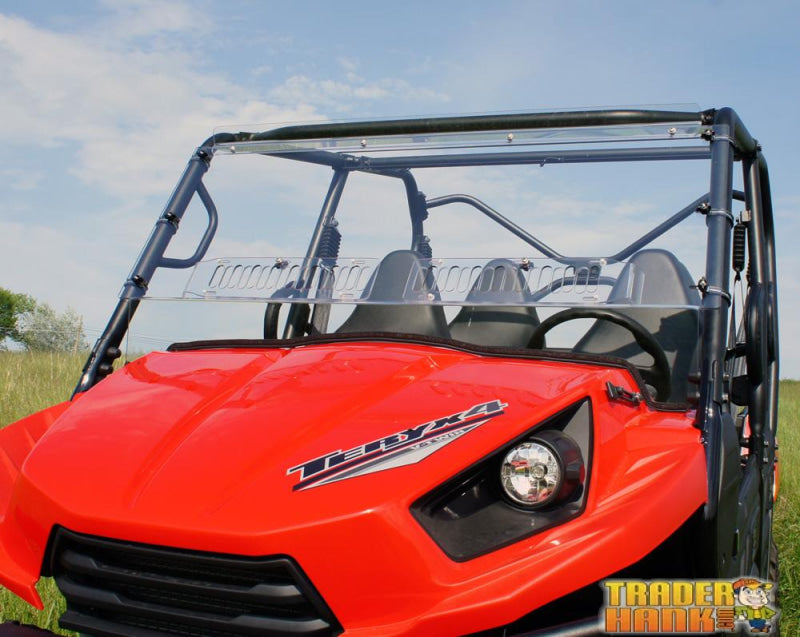 2012-2015 Kawasaki Teryx 4 Aero-Vent Windshield | Utv Accessories - Free Shipping