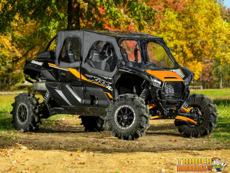 Kawasaki Teryx KRX 4 1000 Primal Soft Cab Enclosure Upper Doors | UTV Accessories - Free shipping
