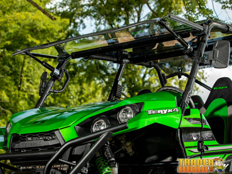 Kawasaki Teryx MaxDrive Power Flip Windshield | Free shipping