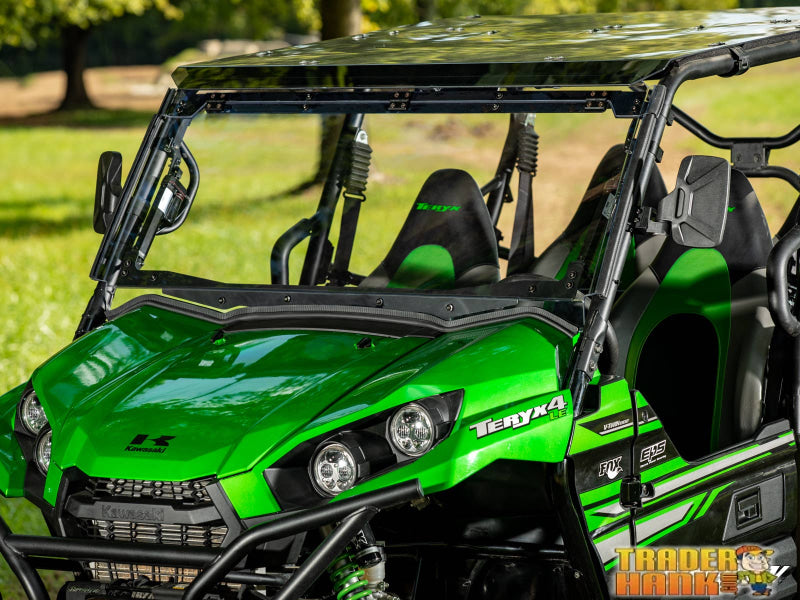 Kawasaki Teryx MaxDrive Power Flip Windshield | Free shipping