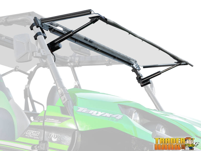 Kawasaki Teryx MaxDrive Power Flip Windshield | Free shipping