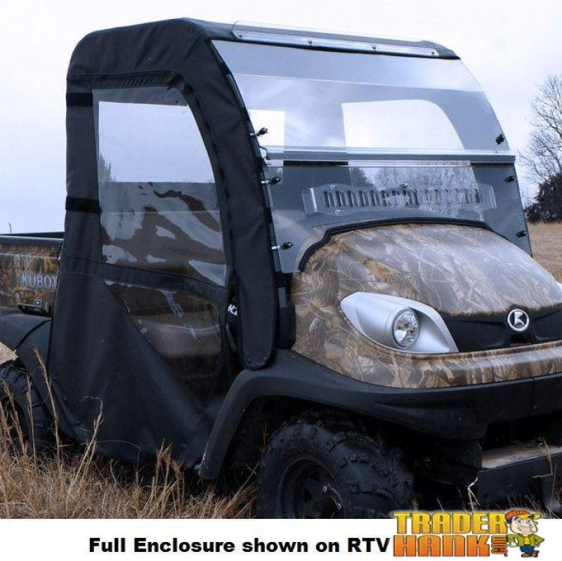 Kubota RTV 400 Full Cab Enclosure with Aero-Vent Windshield | UTV ACCESSORIES - Free shipping
