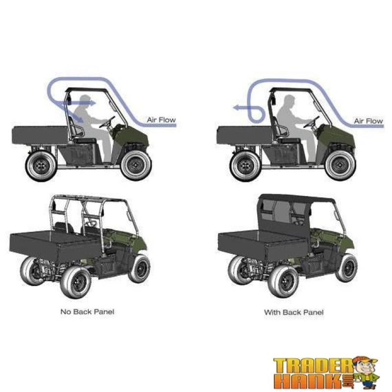 Kubota RTV500/ RTV400 Rear Dust Panel | UTV ACCESSORIES - Free Shipping
