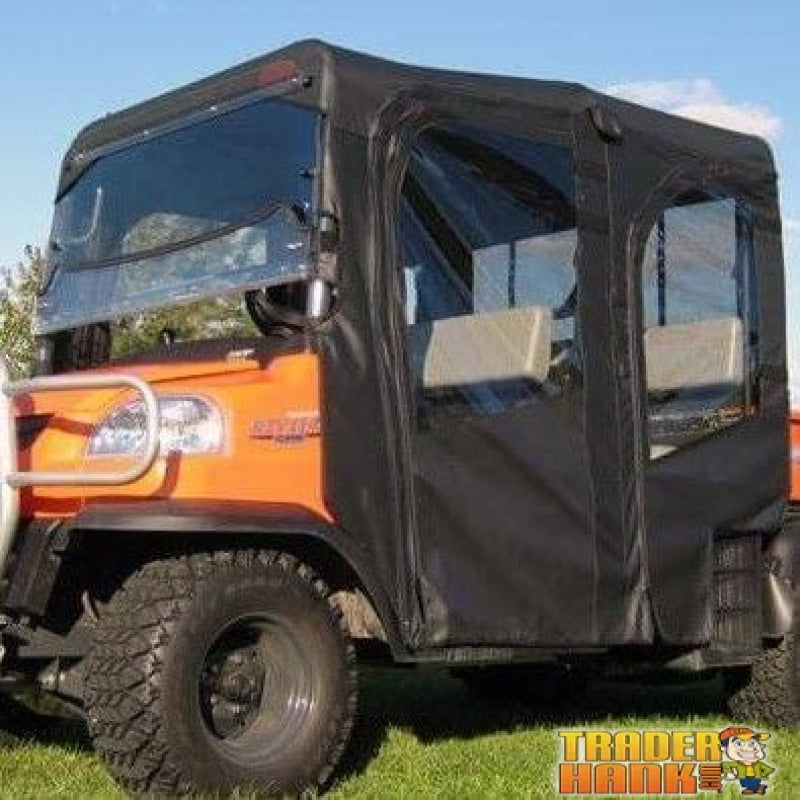 Kubota RTV 900 Full Cab Enclosure with Folding Hard Windshield | UTV ACCESSORIES - Free shipping