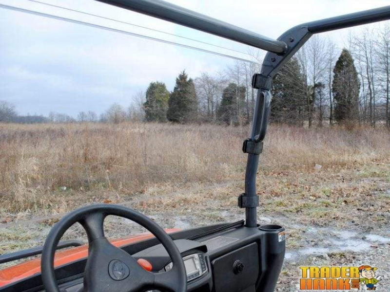 Kubota RTV X-900 / X-1120D Scratch Resistant Full Windshield | SUPER ATV WINDSHIELDS - Free Shipping