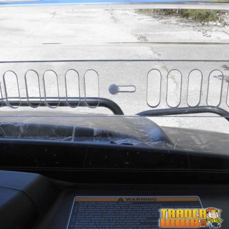 Kubota RTV XG850 Sidekick Hard-Coated Modular Two-Piece Front Windshield with Adjustable Vents | UTV ACCESSORIES - Free shipping