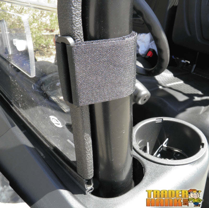 Kubota RTV XG850 Sidekick Hard-Coated Modular Two-Piece Front Windshield with Adjustable Vents | UTV ACCESSORIES - Free shipping