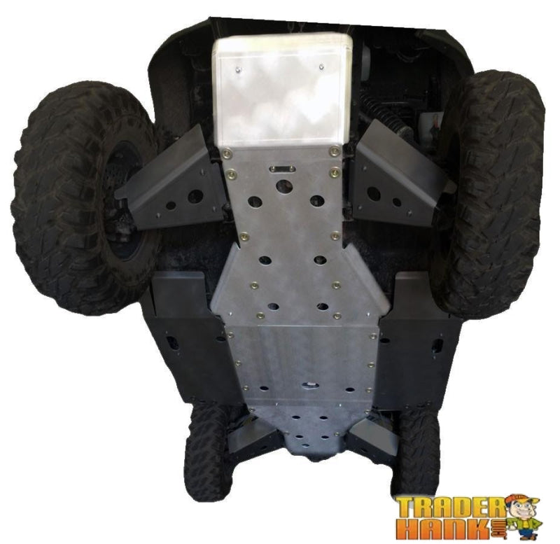 KYMCO UXV 700 Ricochet 4-Piece Full Frame Skid Plate Set | Ricochet Skid Plates - Free Shipping