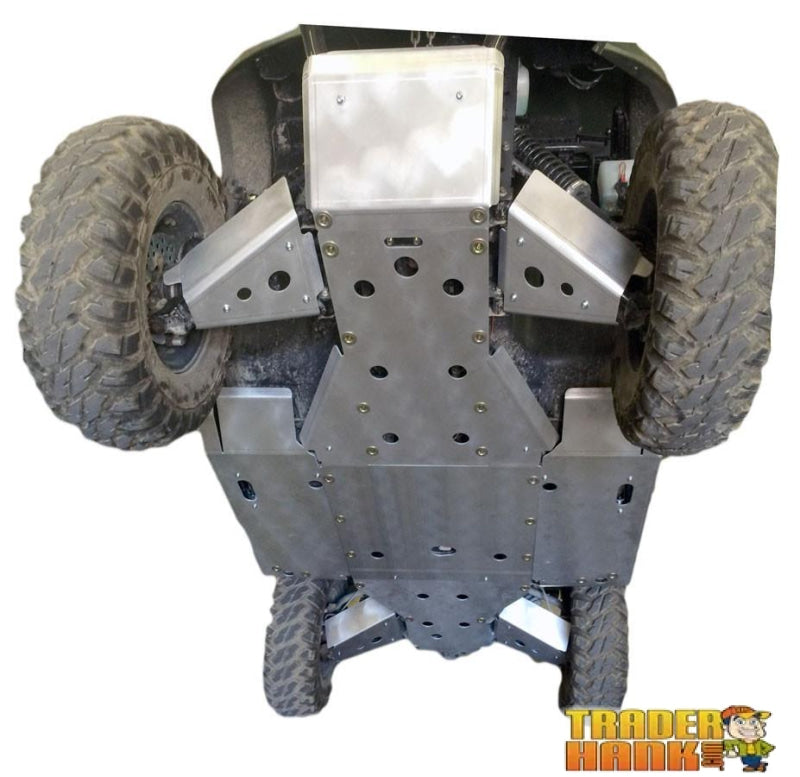 KYMCO UXV 700 Ricochet 9-Piece Complete Aluminum Skid Plate Set | Ricochet Skid Plates - Free Shipping