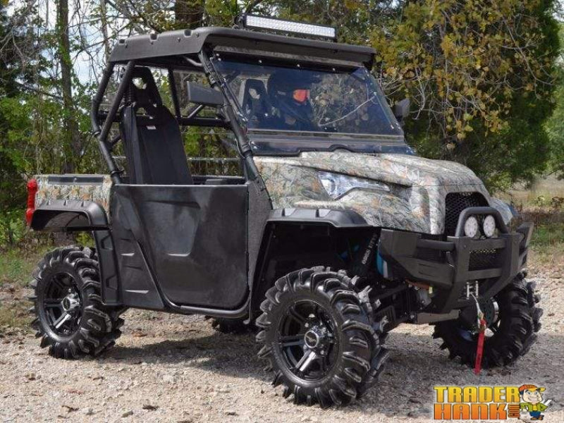 Odes Dominator Scratch Resistant Flip Windshield | SUPER ATV WINDSHIELDS - Free Shipping