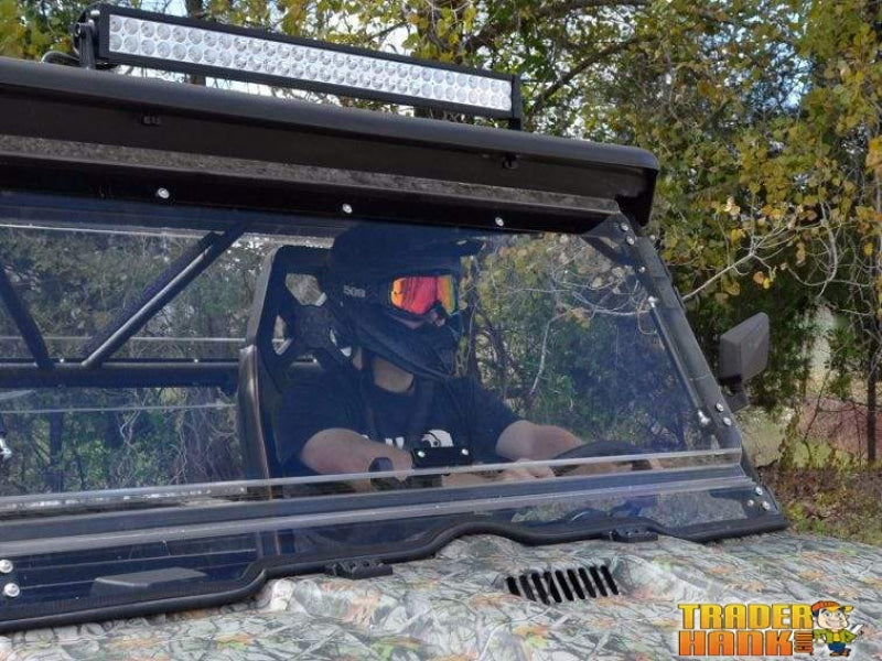 Odes Dominator Scratch Resistant Flip Windshield | SUPER ATV WINDSHIELDS - Free Shipping