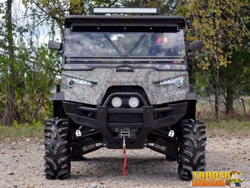 Odes Dominator Scratch Resistant Flip Windshield | SUPER ATV WINDSHIELDS - Free Shipping