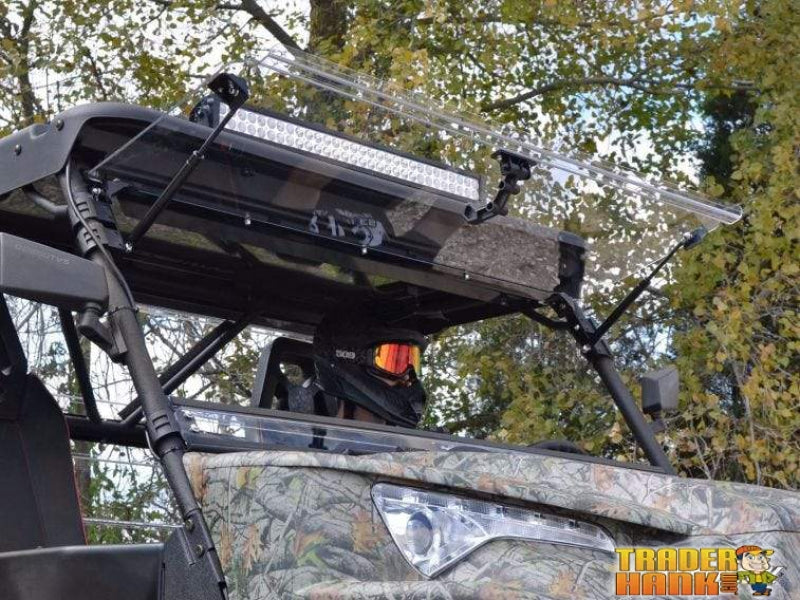 Odes Dominator Scratch Resistant Flip Windshield | SUPER ATV WINDSHIELDS - Free Shipping