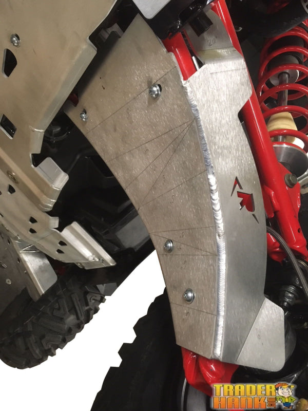 Polaris 1000 Scrambler S Ricochet 4-Piece Aluminum A-Arm & CV Boot Guard Set | Ricochet Skid Plates - Free shipping