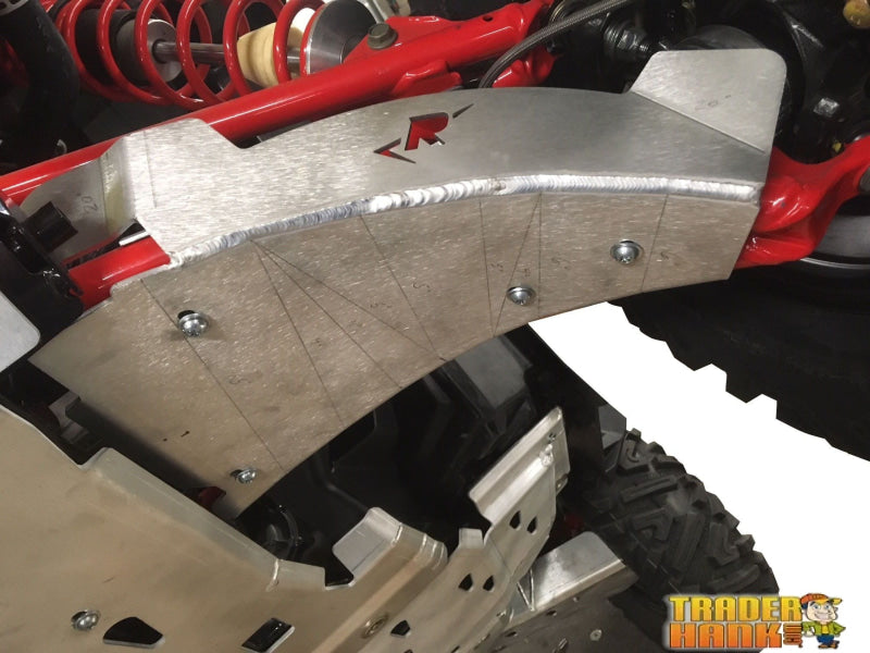 Polaris 1000 Scrambler S Ricochet 7-Piece Complete Aluminum Skid Plate Set | ATV Skid Plates - Free shipping