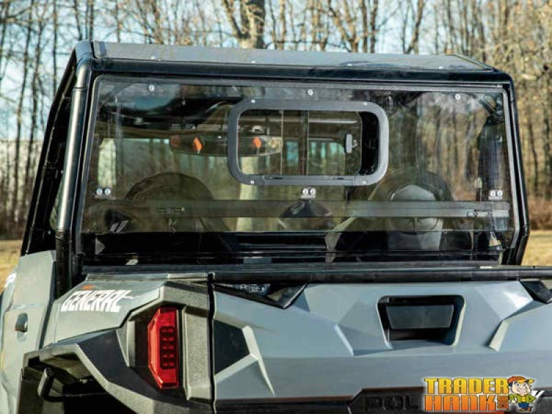 Polaris General 1000 Sliding Rear Windshield | UTV Accessories - Free shipping
