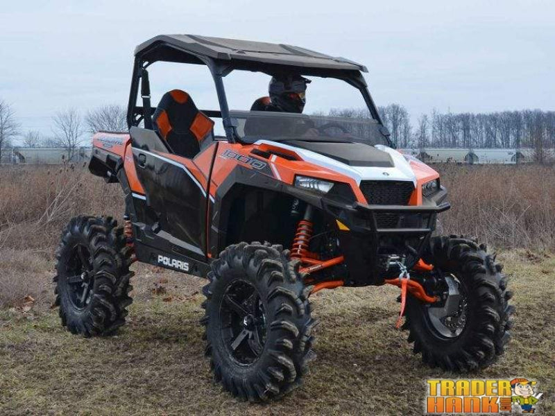 Polaris General Half Windshield | SUPER ATV WINDSHIELDS - Free Shipping