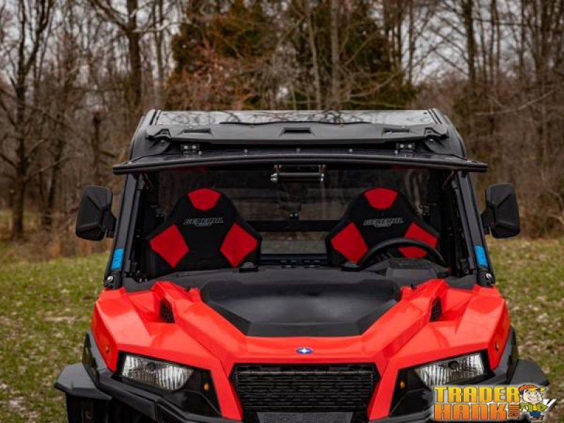 Polaris General XP 1000 Scratch Resistant Flip Windshield | SUPER ATV WINDSHIELDS - Free shipping