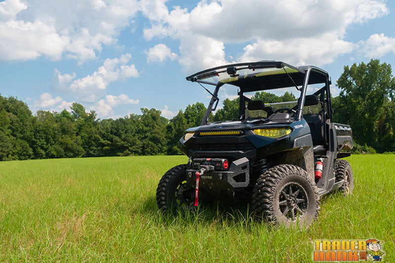 Polaris Ranger 500/570 Midsize Flip-Up Vented Scratch Resistant Windshield 2015-2022 | Free shipping