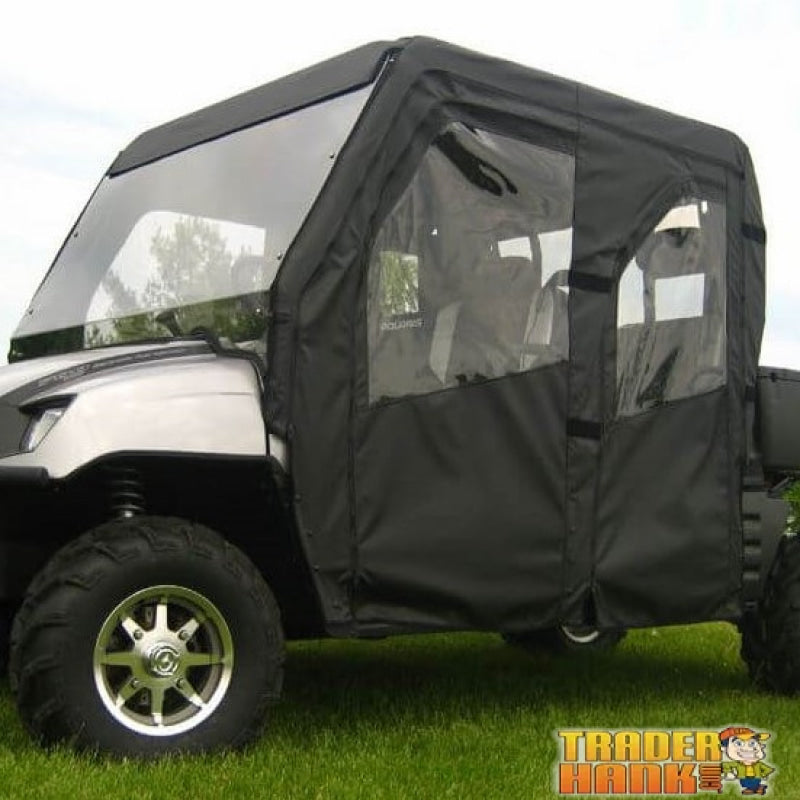 2010-2014 Polaris Ranger Crew Full Enclosure With Folding Lexan Windshield | Utv Accessories - Free Shipping