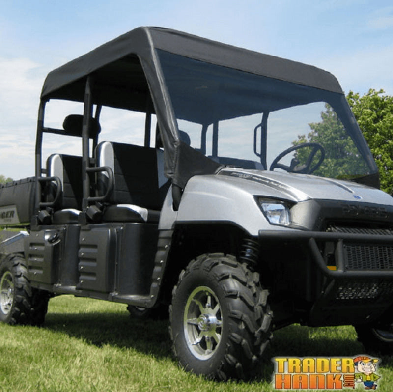 2008-2009 Polaris Ranger Crew Soft Top Windshield Combo | Utv Accessories - Free Shipping