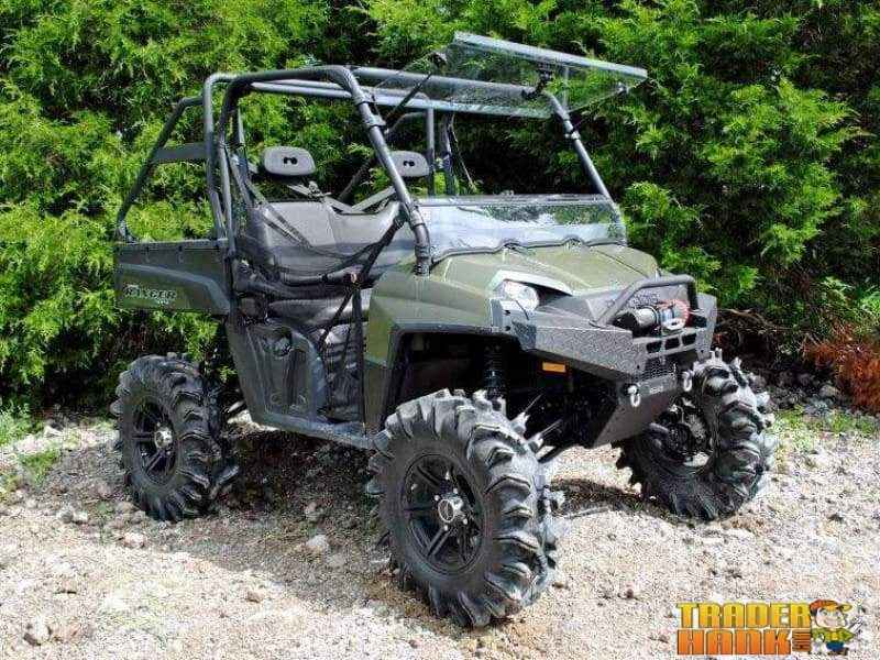 Polaris Ranger 800 Scratch Resistant Flip Windshield | SUPER ATV WINDSHIELDS - Free Shipping