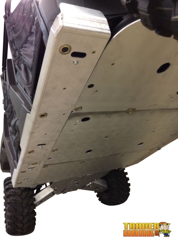 Polaris Ranger Crew XP 1000 Ricochet 4-Piece Aluminum Rock Slider Set | Ricochet Skid Plates - Free Shipping